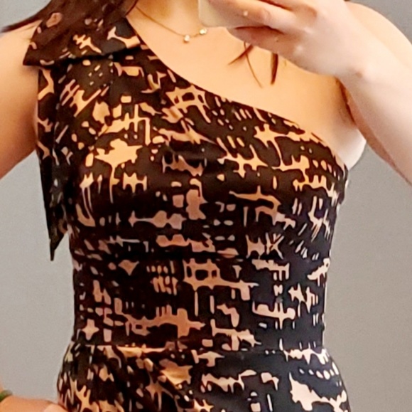 Trina Turk one shoulder dress - Picture 6 of 6